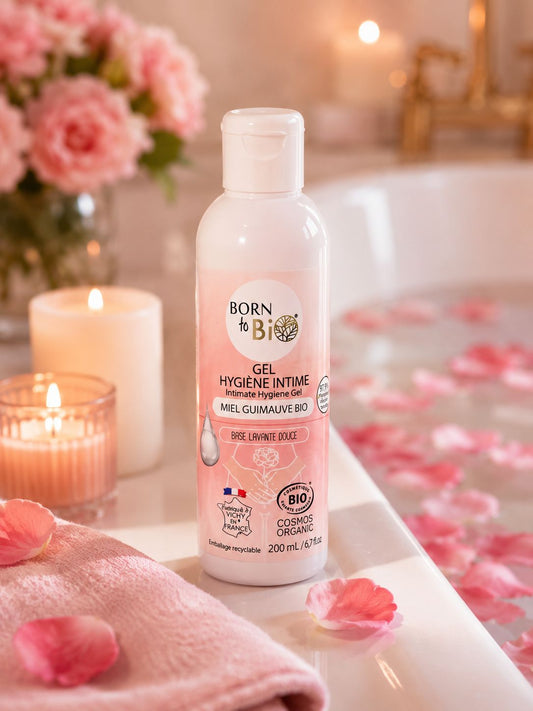 Gel Lavant Intime Bio — Miel & Guimauve 500ml 🌿